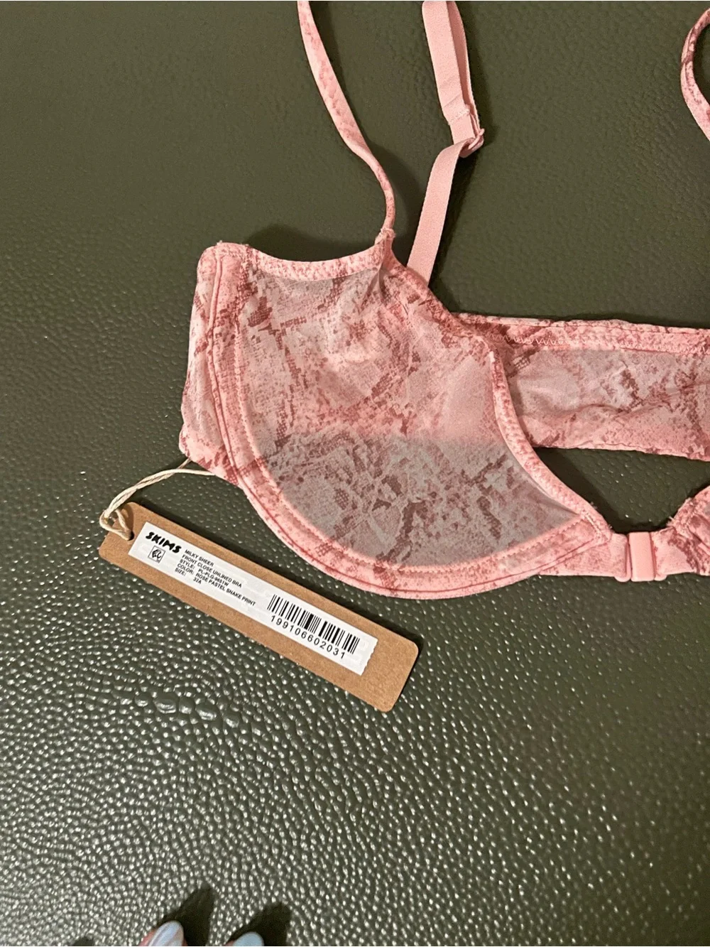 SKIMS sheer lace